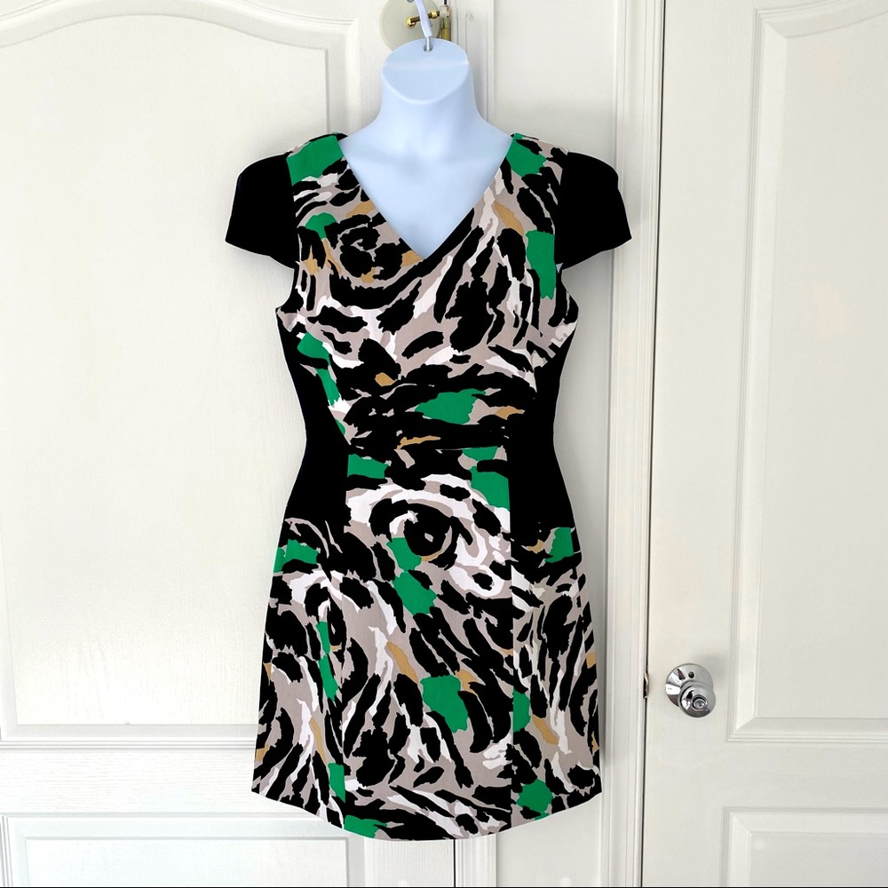 SLIMMING 4. Collective Color-block Dress